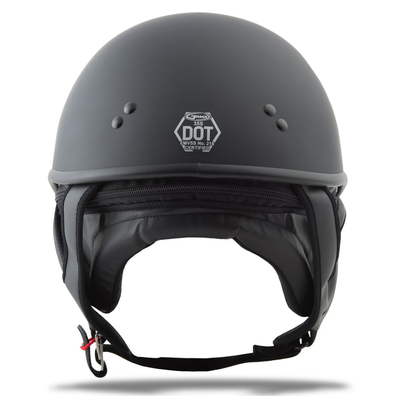 GM35F Solid Full Dressed Helmet