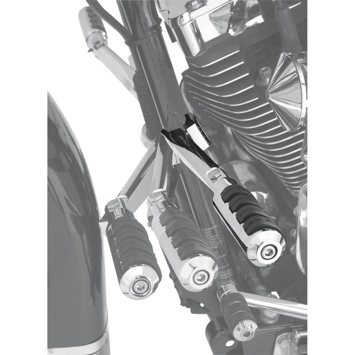Rivco Products HD003 Frame Mount Highway Pegs - 1-1/4in. - Chrome