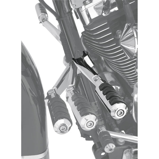 Rivco Products HD003 Frame Mount Highway Pegs - 1-1/4in. - Chrome