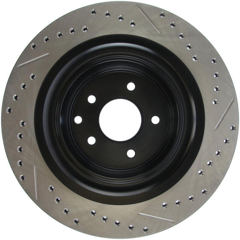Load image into Gallery viewer, Stoptech 127.42101R ST Slot &amp; Drill Brake Rotors
