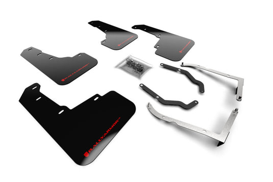 Rally Armor MF46-LTUR-BLK/RD RAL UR Blk Flap/Rd Logo