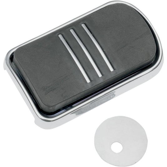 Drag Specialties 1611-0032 Streamline Brake Pedal Pad - Chrome