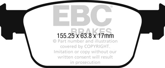 Ebc DP22273 EBC Greenstuff Brake Pad Sets