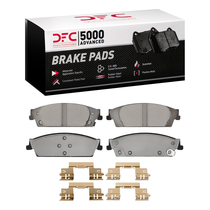 Load image into Gallery viewer, Dfc 1551-1194-12 DFC 5000 Advanced Ceramic Brake Pads

