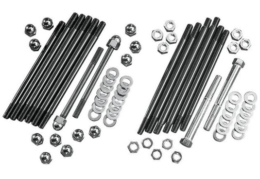 Colony 8142-34 Motor Case Stud Kit - Acorn Style - Chrome