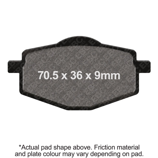 Ebc Powersports SFA101 EBC FA-SFA-X Brake Pads