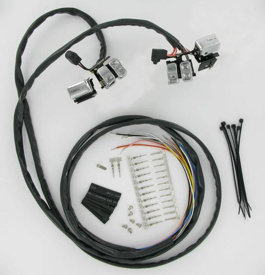 Drag Specialties 0616-0053 Handlebar Switch Kit - Chrome