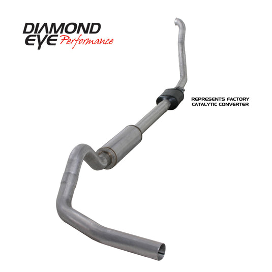 Diamond Eye Performance K4306A DEP Turbo Back Exhaust Kit SS