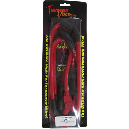Sumax 40238 Custom-Color 409 Pro Race Wires - Red