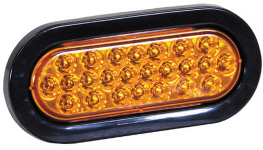 Buyers SL65AO 6-1/2in. Oval LED Strobe Light - Amber