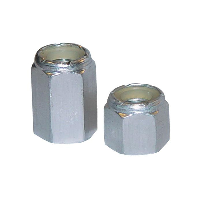 Woodys ALN5050-B Big Nut with Nylon Inserts - 7mm - 96 Pack