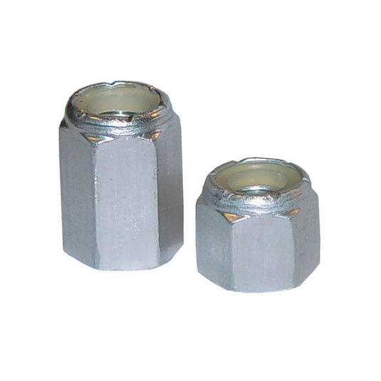 Woodys ALN5050-B Big Nut with Nylon Inserts - 7mm - 96 Pack