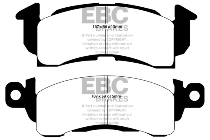 Ebc DP61145 EBC Greenstuff Brake Pad Sets