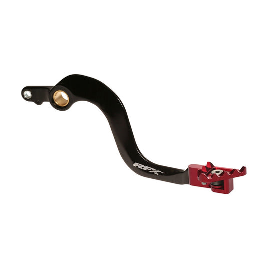 Rfx FXRB 50800 99RD Pro Series Rear Brake Pedal with Folding Tip - Red
