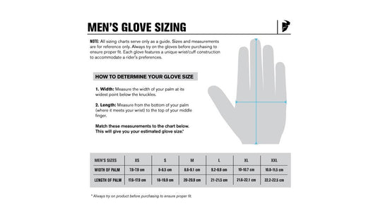 Thor Sector Gloves (Medium, Blue)