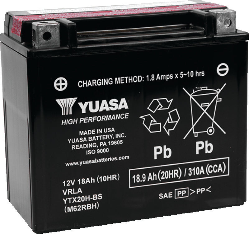 Load image into Gallery viewer, Yuasa Battery YUAM62RBH YSA Maintenance Free Battery
