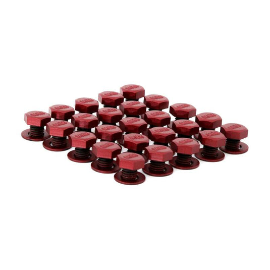 Method Wheels BT-BOLT MATTE RED KIT MRW Lip Bolt