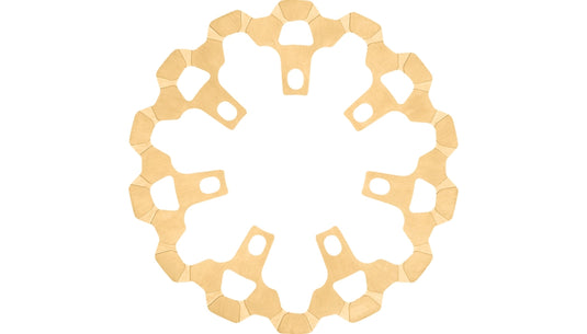 Lyndall Racing Brakes 3-622 Front Brake Rotor - 11.8in. - Gold