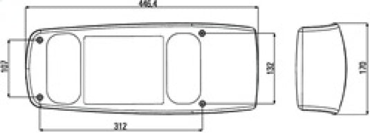 Hella 007502217 HELLA Vision Plus Head Lamp