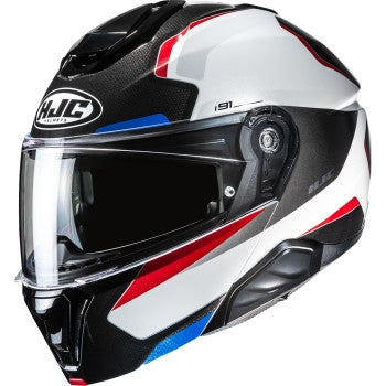 Load image into Gallery viewer, Hjc i91 Felio Helmet (X-Large, Blue/Red (MC-21))
