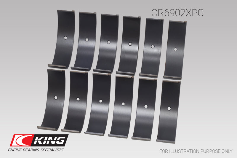Load image into Gallery viewer, King Engine Bearings CR6902XPC KING Connecting Rod Bearings
