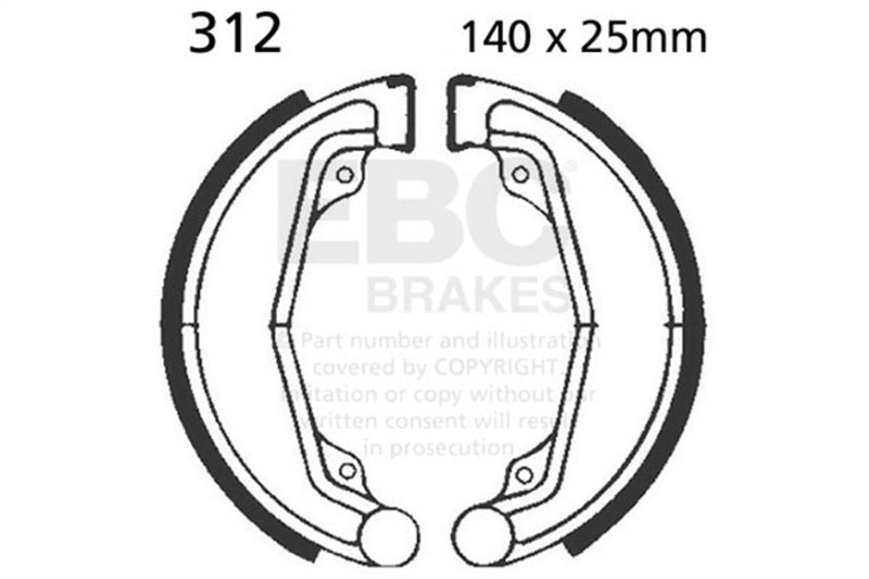 Load image into Gallery viewer, Ebc Powersports 312 EBC FA-SFA-X Brake Pads
