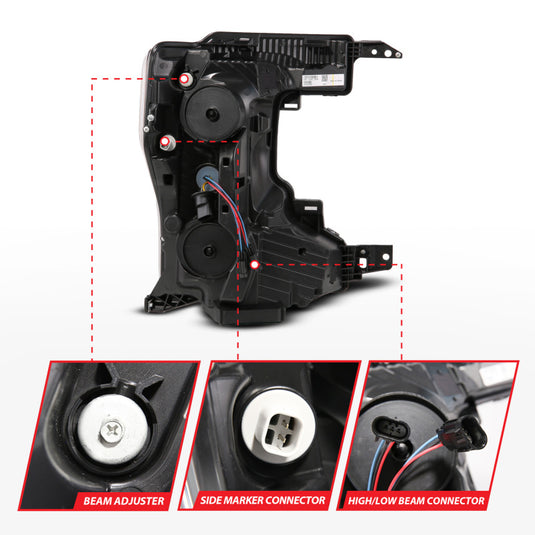 Anzo 111620X-L ANZ LED/Projector Headlights