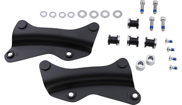 Drag Specialties 1510-0496 Quick-Detach Tour Box Mount - Black