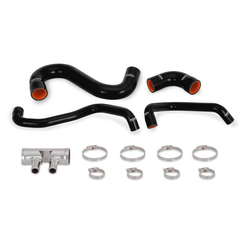 Load image into Gallery viewer, Mishimoto MMHOSE-MUS8-15LBK MM Silicone Hose - Radiator
