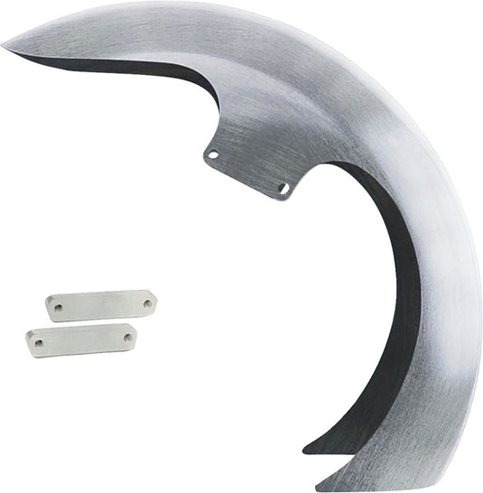 Paul Yaffe Originals DEI-OEM-14L-S DEI Front Fender for 21in. Wheel with Satin Adapter