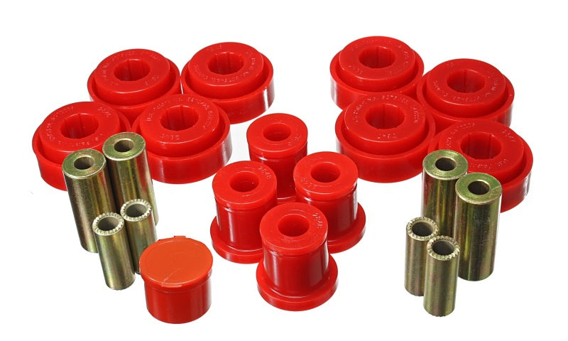 Load image into Gallery viewer, Energy Suspension 5.3140R ES Cntrl Arm Bushings - Red
