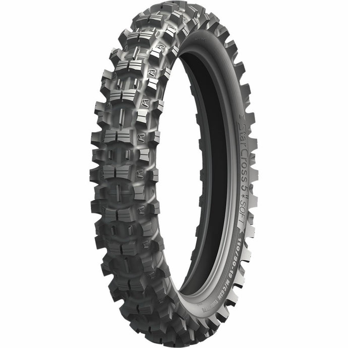 Michelin 02833 Starcross 5 Soft Rear Tire - 120/80-19