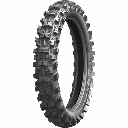 Michelin 02833 Starcross 5 Soft Rear Tire - 120/80-19