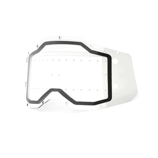 100% Dual Pane Sonic Bumps for RC2/AC2/ST2 Forecast Goggles - Clear Lens