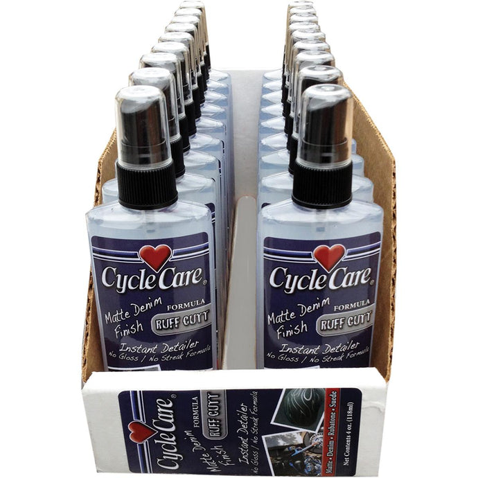 Cycle Care Formulas 38004-M Ruff-Cutt Denim Finish Cleaner - Display