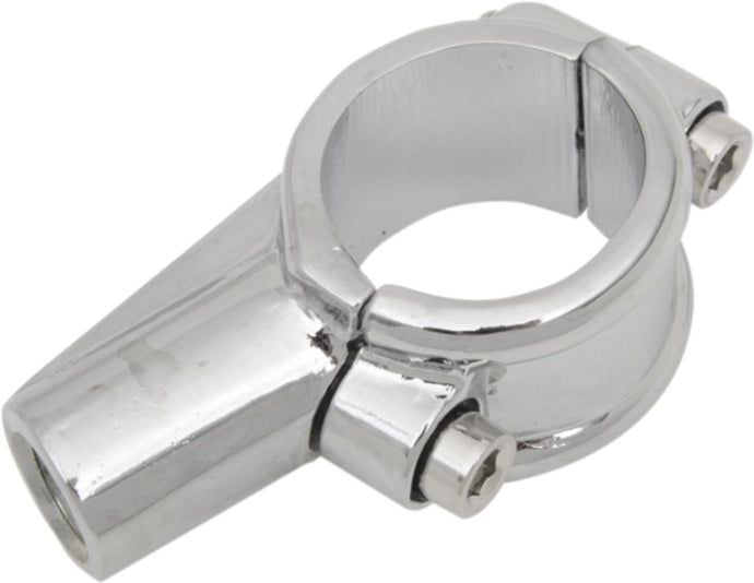 Emgo 20-28128 Handlebar Mirror Mount for 1in. Handlebar - Chrome