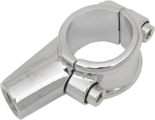 Emgo 20-28128 Handlebar Mirror Mount for 1in. Handlebar - Chrome