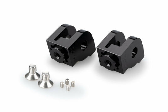 Puig 20270N Rider Footpeg Adaptor - Black