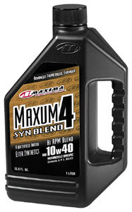 Maxima Lubricants 359128B Maxum4 Synthetic Blend Oil - 20W50 - 1gal.