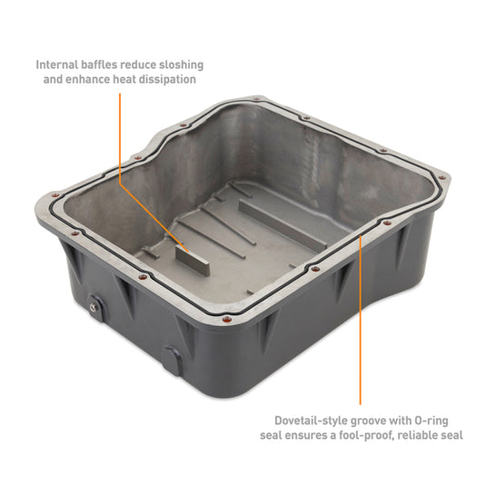 Mishimoto MMTP-DMAX-01 MM Transmission Pan
