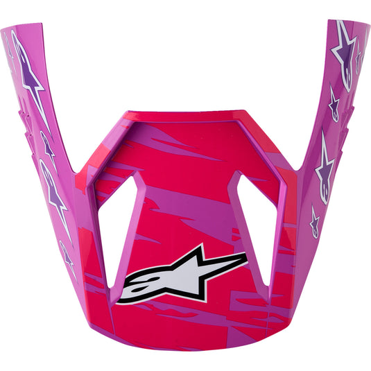 Alpinestars Visor for S-M3 Falcon Helmet - White/Pink/Purple