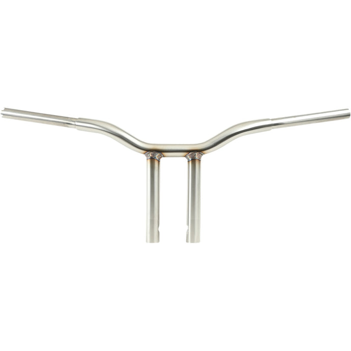 La Choppers LA-7337-12SS 1-1/4in. Straight Risers for Welded Kage Fighter T-Bars - Stainless Steel