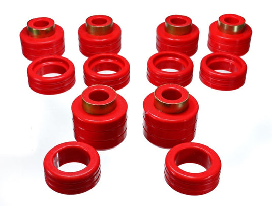 Energy Suspension 3.4123R ES Body Mounts - Red
