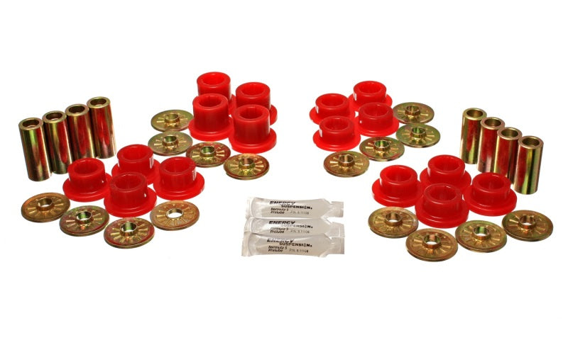 Load image into Gallery viewer, Energy Suspension 5.3126R ES Cntrl Arm Bushings - Red
