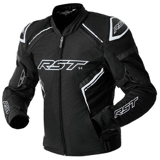 Rst S1 D30 Womens Jacket (X-Large, Black/White)