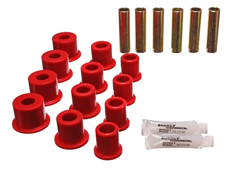 Load image into Gallery viewer, Energy Suspension 4.2134R ES Spring/Shackle Bush - Red
