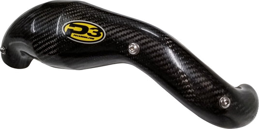 P3 211098-FMF-OLD Header Heat Shield - Carbon Fiber