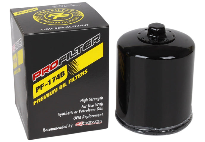 Pro Filter PF-174B Premium Oil Filter - Black