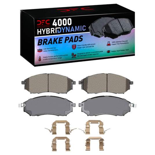 Dfc 4000-0888-01 DFC 4000 HybriDynamic Brake Pads