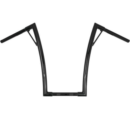 Burly Brand B12-7011B 3-1/2in. Louie Handlebar - 19in. - Gloss Black